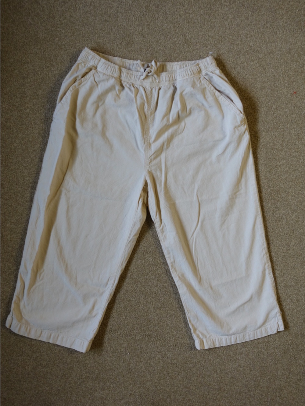 Erika Wide Leg Pants in Cream